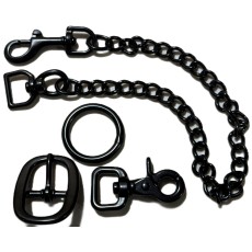 Black Finish Stainless Steel Hardware